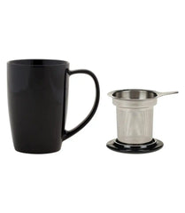 Forlife Curve Mug with Infuser 15 oz (Multiple colors)