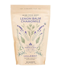 Organic Lemon Balm Chamomile, Bag of 50 Sachets