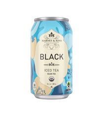 Organic Plain Black Iced Tea Cans