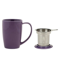 Forlife Curve Mug with Infuser 15 oz (Multiple colors)